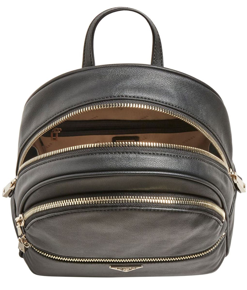 Guess Hwbg6994330 Manhattan Womens Backpack In Black One Size