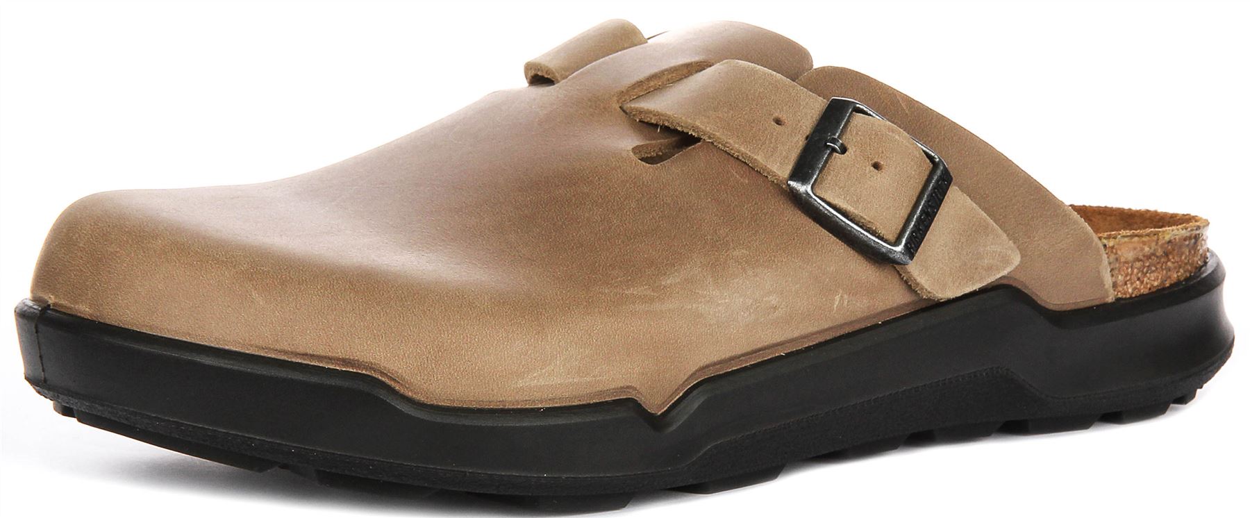 Birkenstock Boston Crosstown Oiled Leather Mens Sandals In 