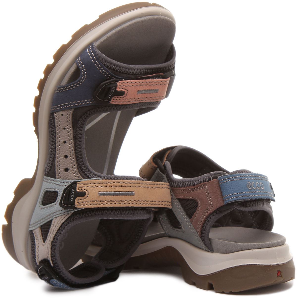 ECCO Women Yucatan Hiking Trail Sandals Multicolor 41 US 10 for sale online | eBay