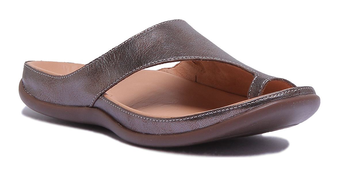Strive Capri Womens Toe Loop Leather Sandals In Magenta Size US 6 - 11 - 第 7/36 張圖片