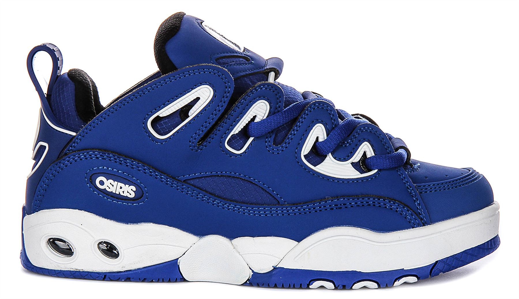 Osiris D3 E Flex Lace Up Toe Cap Womens Sneakers In Black Grey US 5 - 13 - Picture 9 of 13