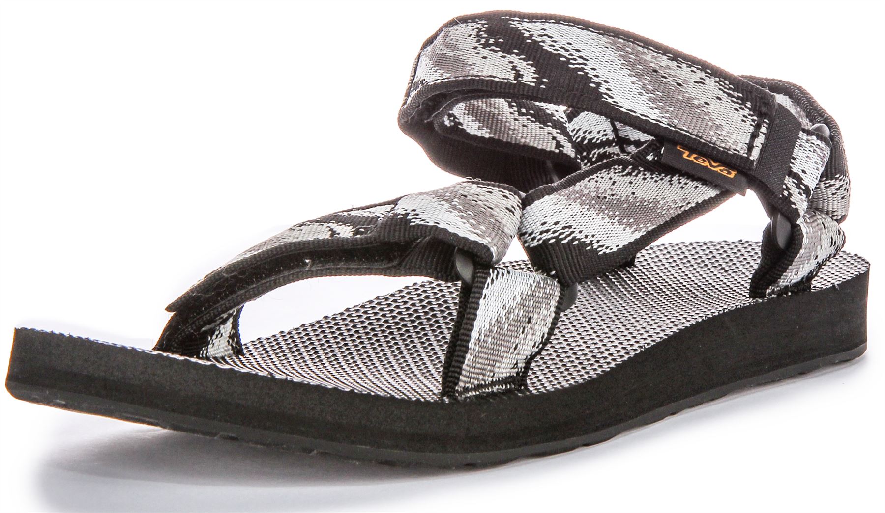 Teva Original Universal Back Strap Vegan Womens Sandals Black Multi US 6 - 9 - Picture 7 of 25