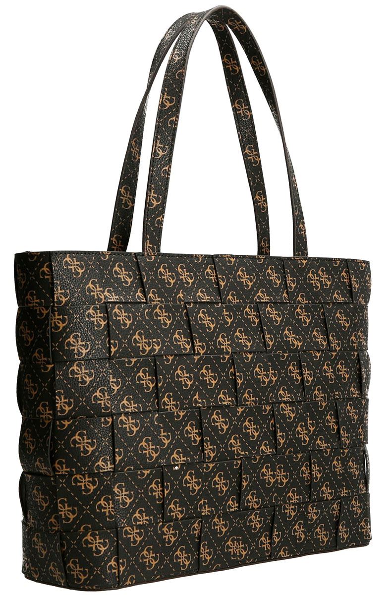 Bolso shopper Guess Liberty City para mujer en marrón talla única - Imagen 12 de 12