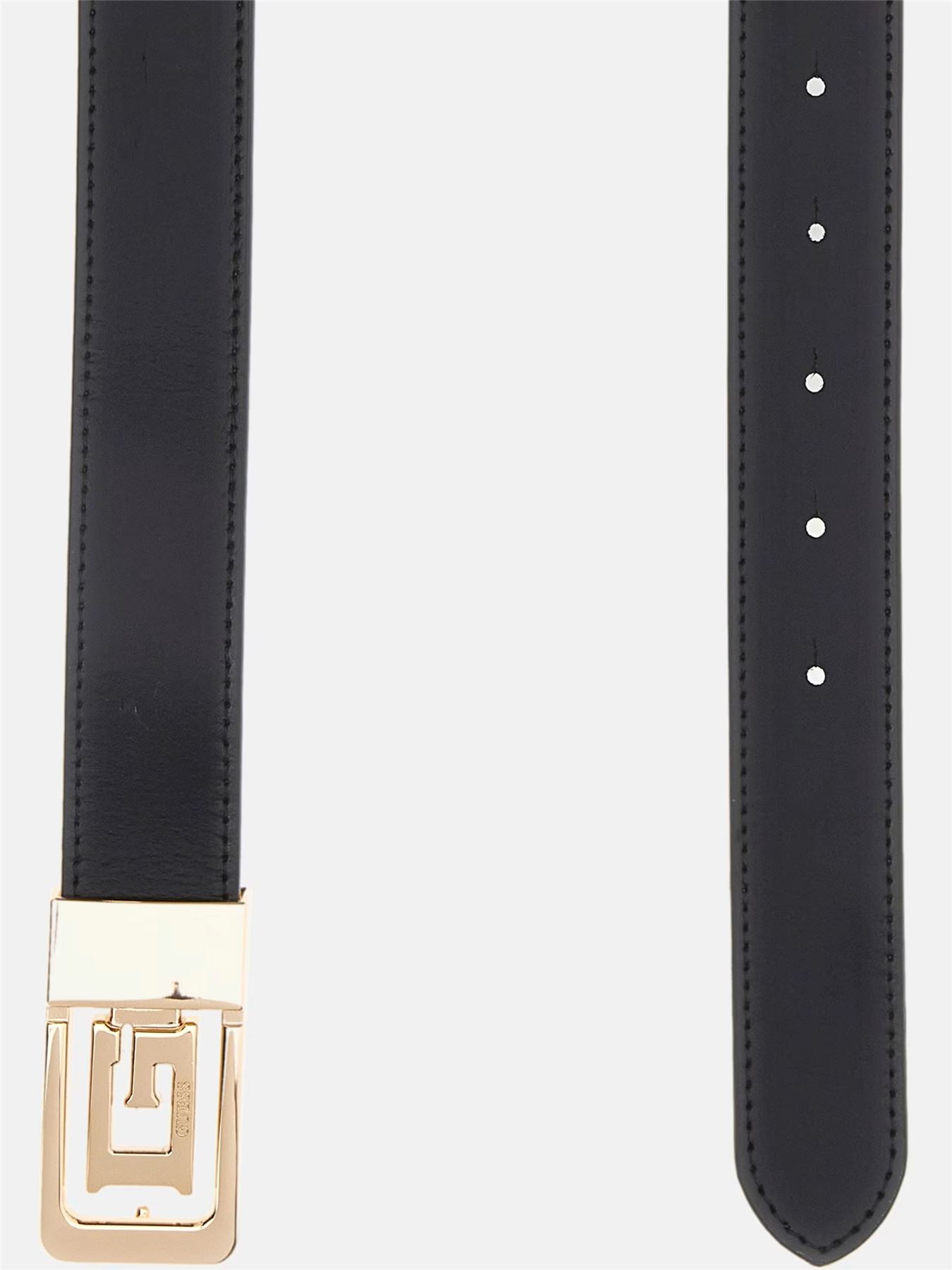 Guess Eco Erica 4G Logo Adjustable Womens Belt In Coal S - M - L - Picture 11 of 12