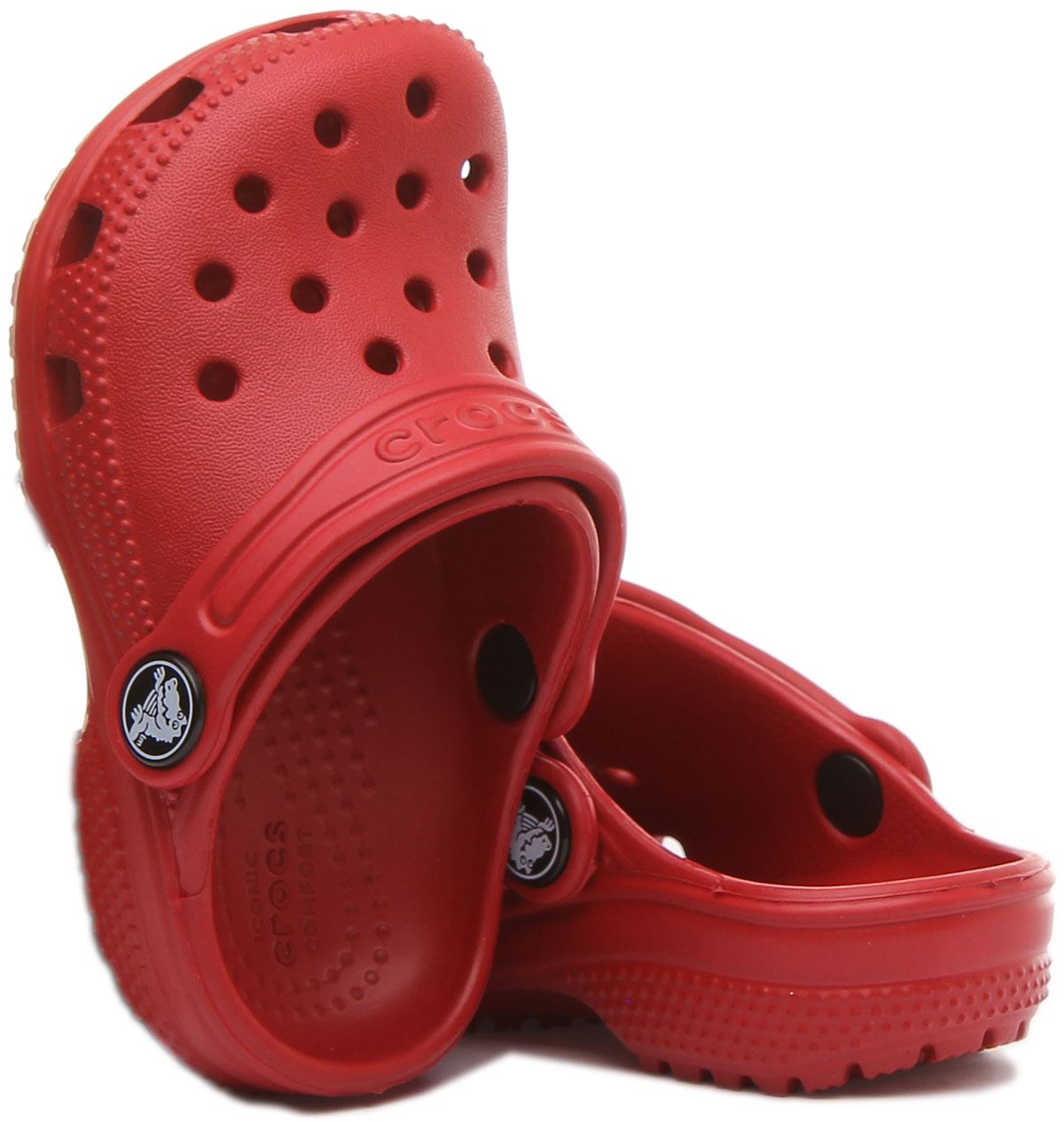 Sandalia Crocs Clásica Niños/Juniors Correa Trasera en Varios Colores Talla UK 1-13 - Imagen 35 de 49