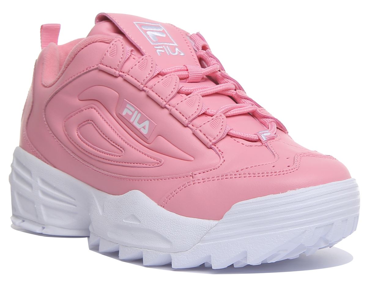 pink fila size 3