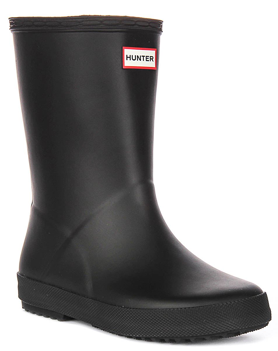 Hunter Kids First Gummistiefel Handarbeit Jungen Stiefel grün UK 1 - 13 - Bild 2 von 25
