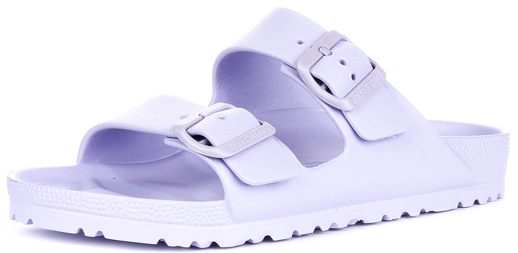 Birkenstock Arizona Eva Slide Narrow 2 Buckle Strap Womens Sandal Pink UK 3 - 8 - Picture 19 of 25