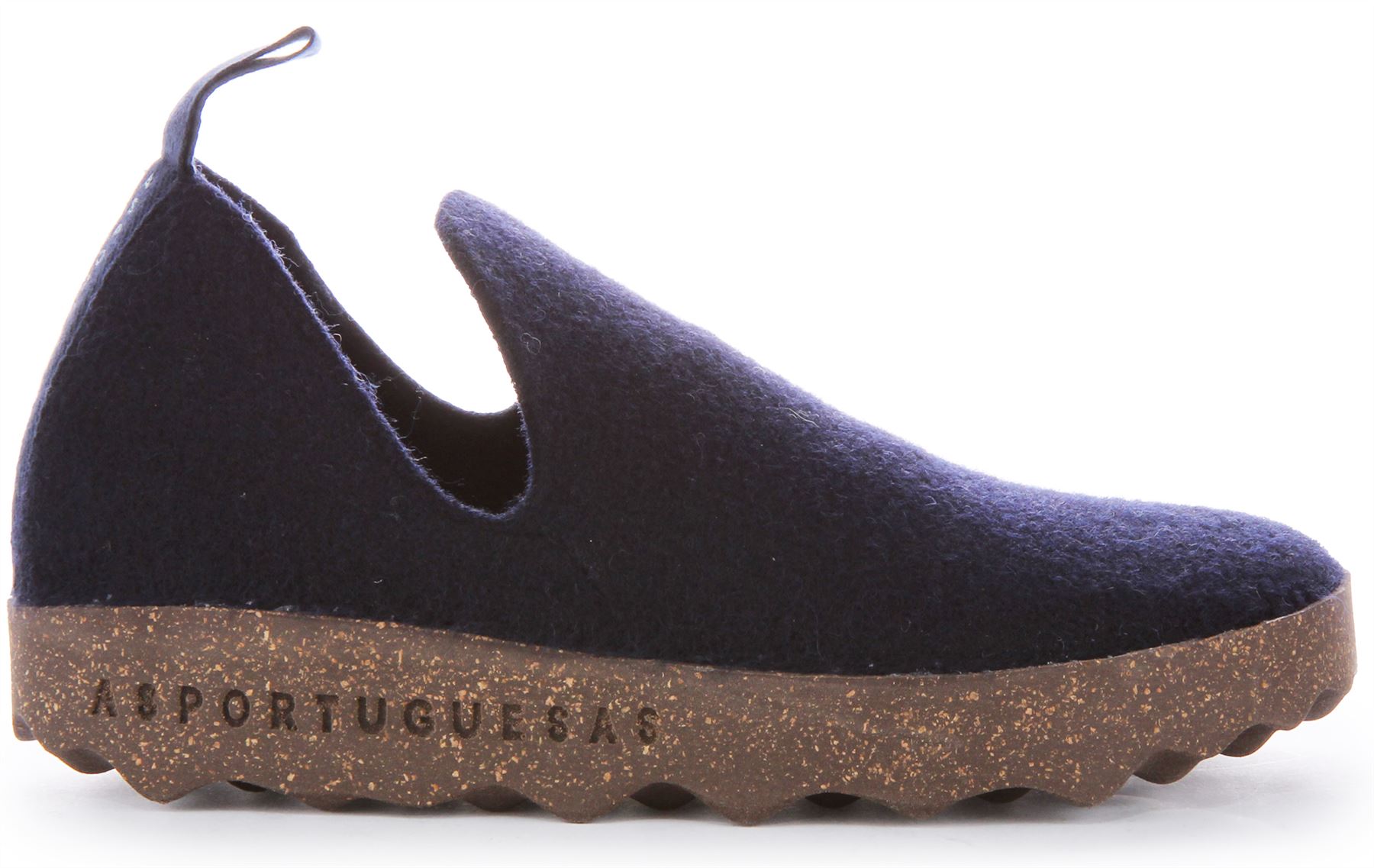 Asportuguesas City Felt Slip On Womens Flat Shoes In Black Orange US 5 - 11 - Picture 15 of 25