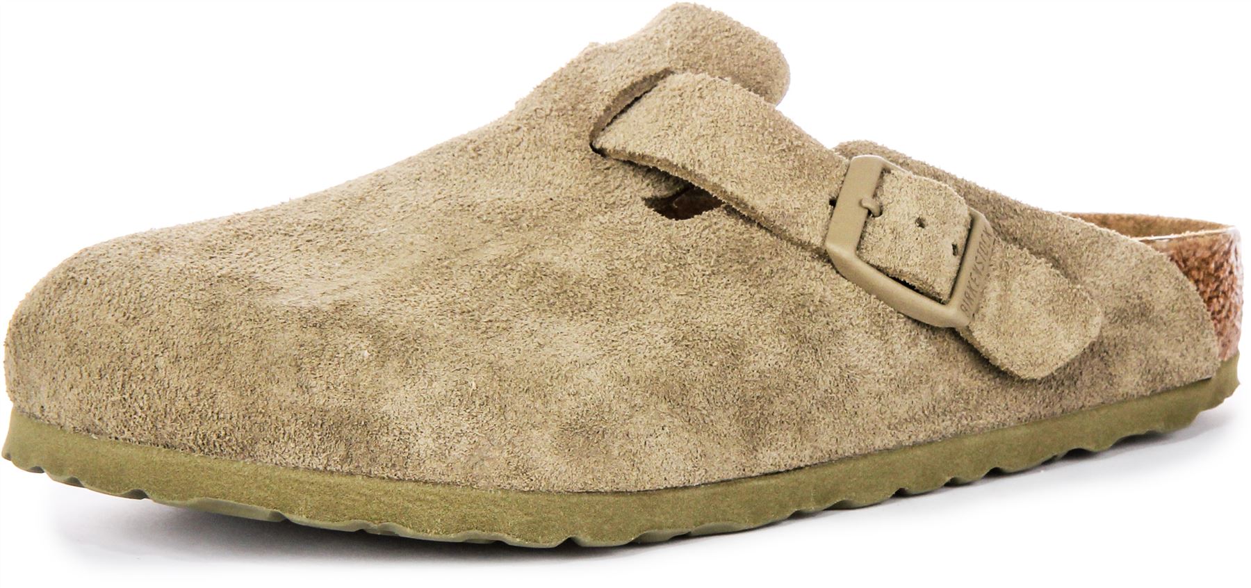 Birkenstock Boston Bs Large Buckle Regular Fit Womens Sandal In