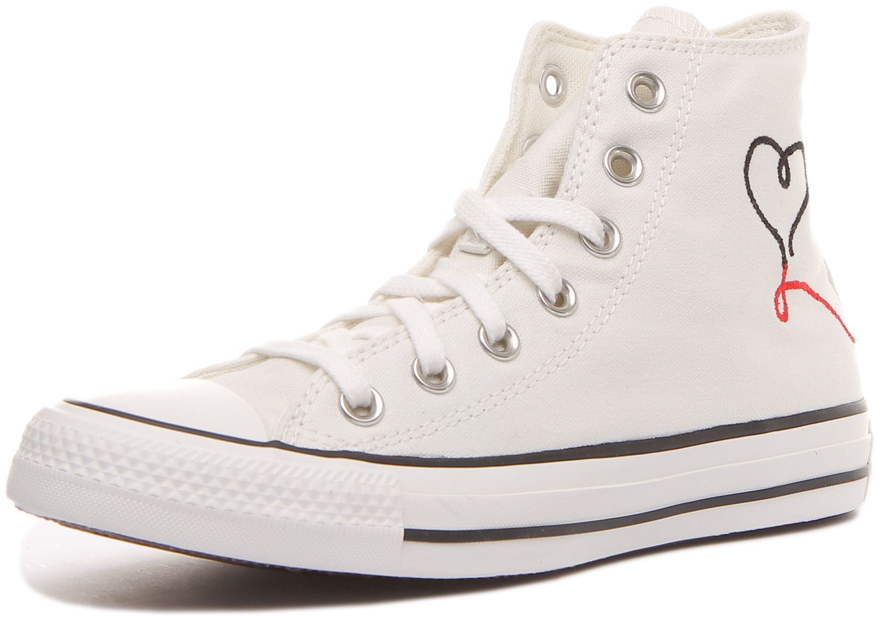 Converse 171159C All Star Womens Hi Top Trainer In White UK Size 3 - 9 |  eBay