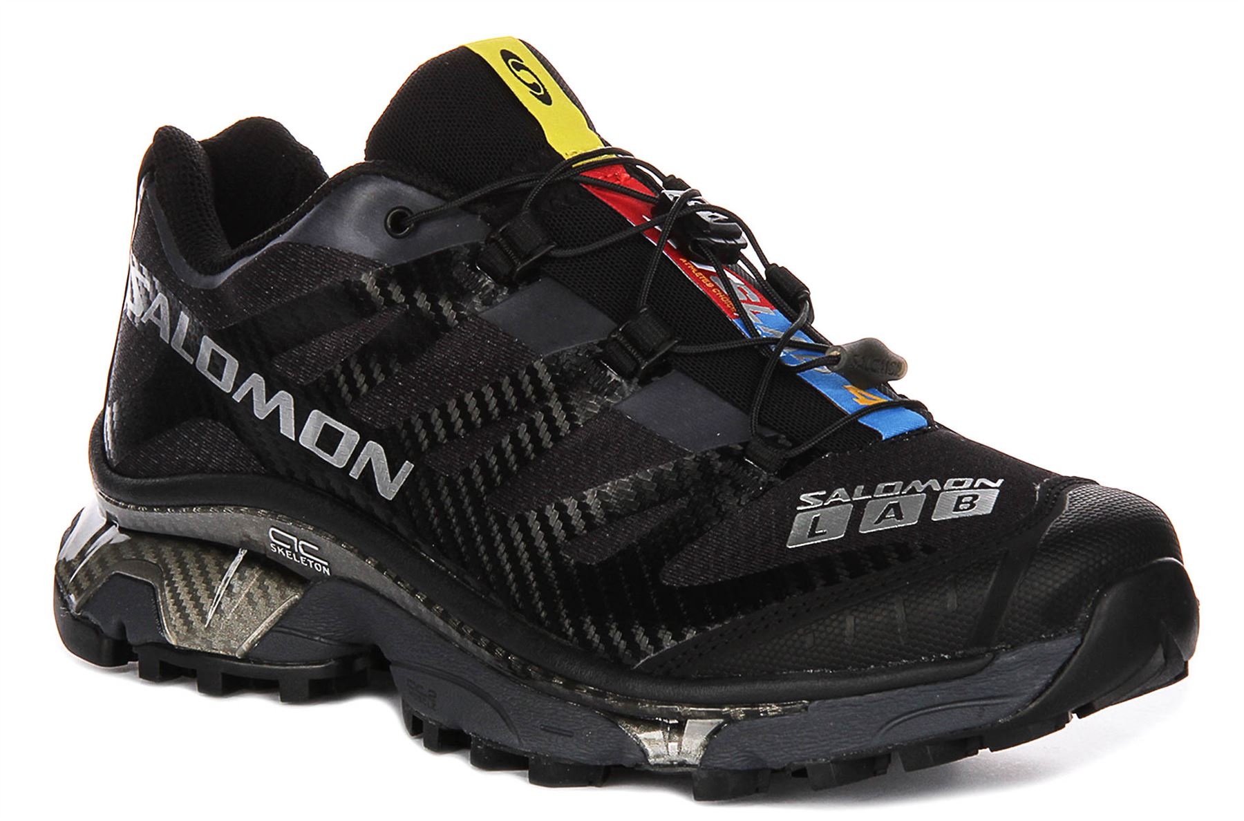 Кроссовки Salomon Quicklace Trail для спорта на открытом воздухе, унисекс, Schwarz Grau, Великобритания, 7 - 12
