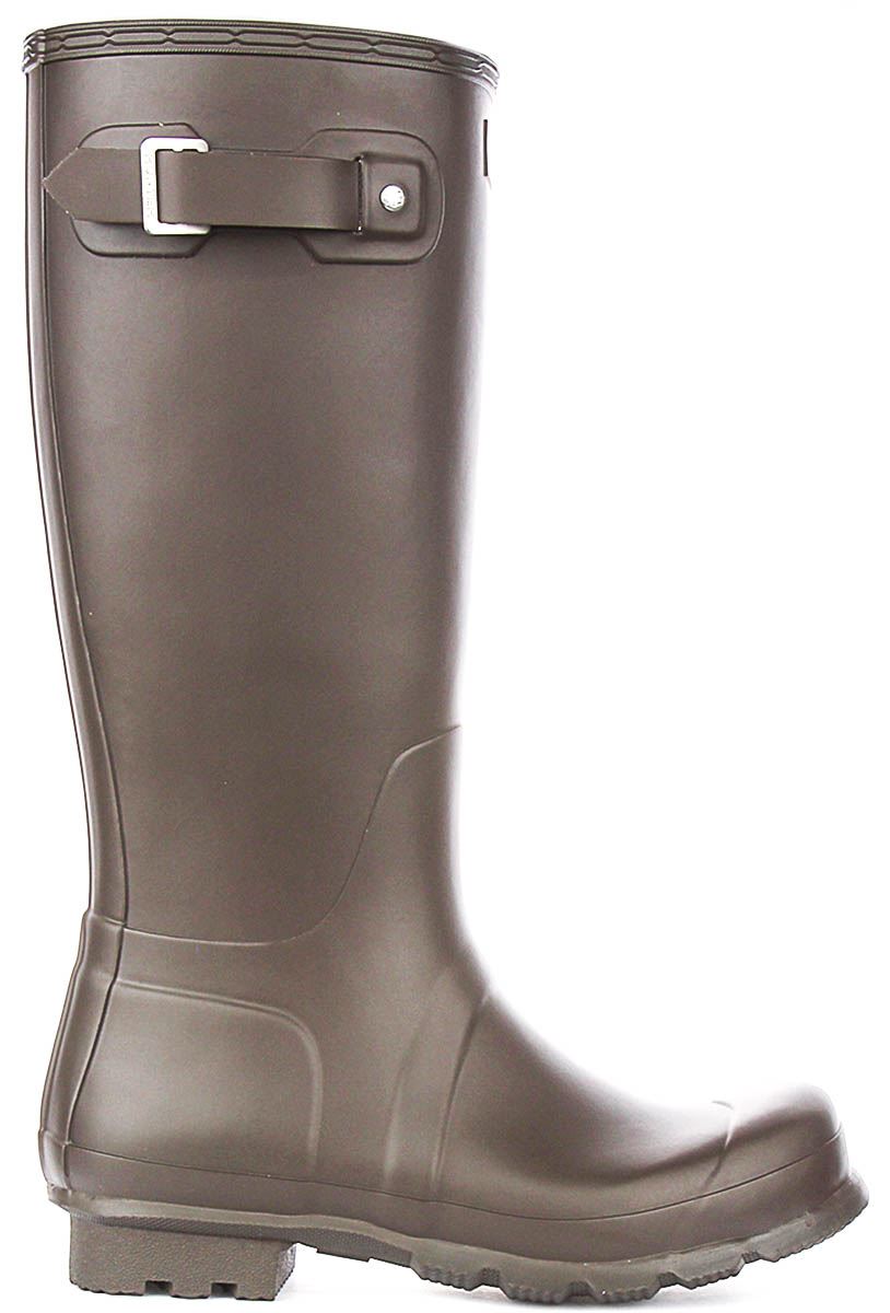 Hunter Men Hunter Original Tall Pull On Mens Boot In  Chocolate Brown UK 7 - 12