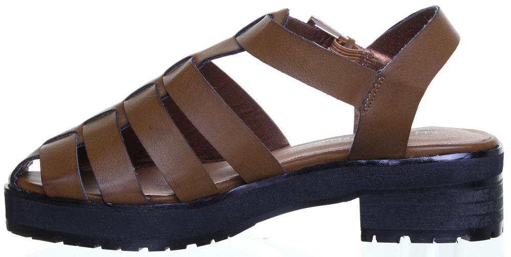 Hilary ausgeschnittener Damen-Gladiatorschuh in schwarz Größe UK 3 - 8 - Bild 14 von 15