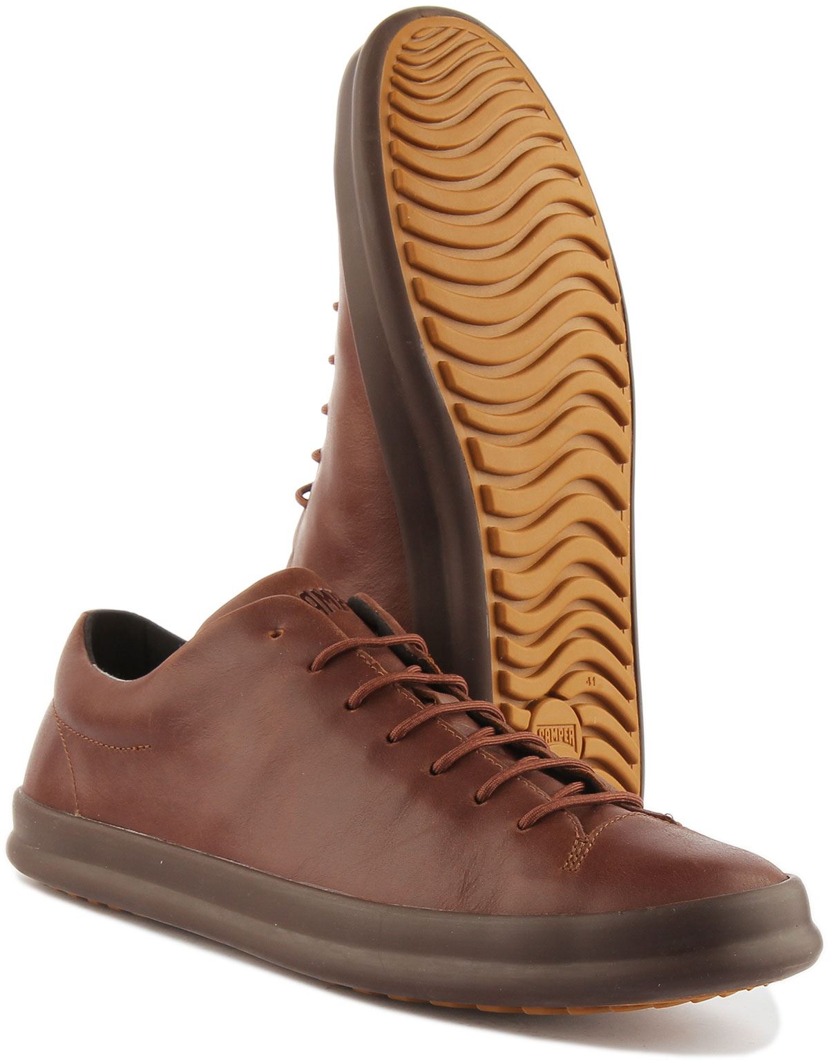 Zapatos informales de cuero Camper Chasis para hombre en negro talla Reino Unido 6 - 12 - Imagen 12 de 13