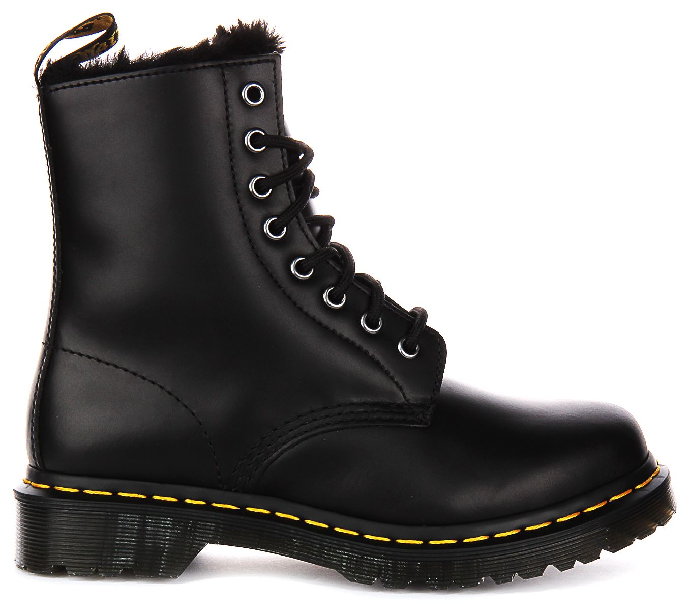 DR MARTENS 1460 Serena Forrado Cuero Tobillo Mujer Botas En Verde Oliva GB 3-8 - Imagen 9 de 25