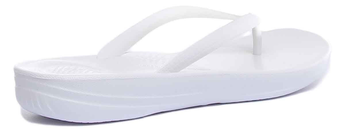 Sandalia Fitflop Iqushion ergonómica de espuma de aire de alto rebote para mujer bronce Reino Unido 5-11 - Imagen 34 de 37