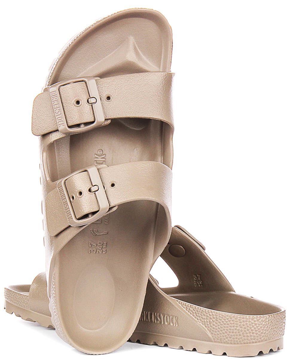 Birkenstock Arizona Eva Slide Narrow 2 Buckle Strap Womens Sandal Pink UK 3 - 8 - Picture 23 of 25