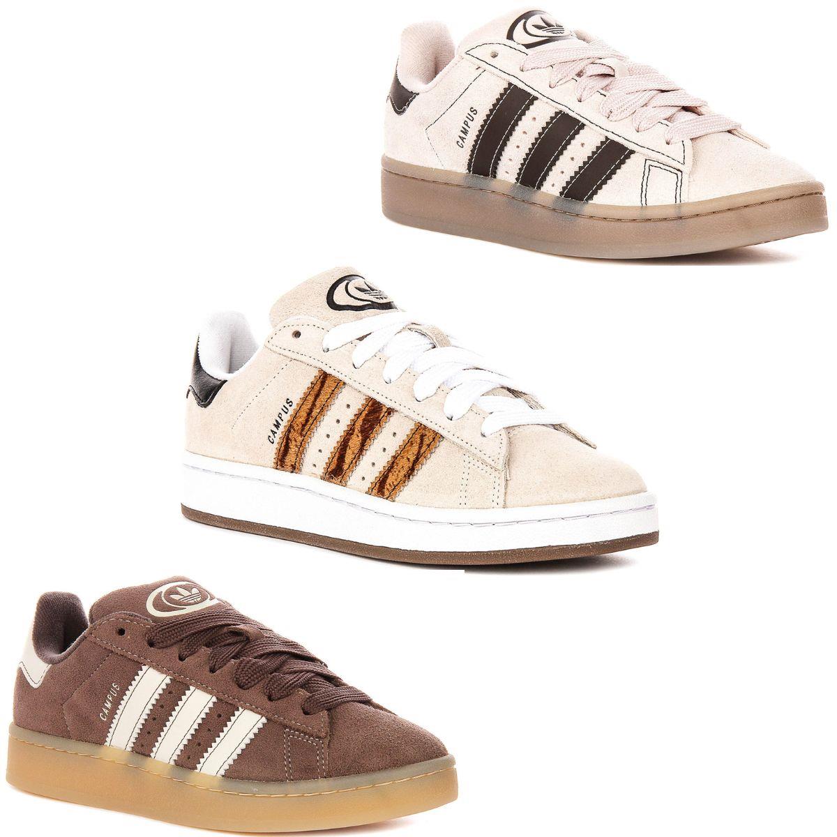 adidas Originals Campus 00s W Sneakers, Brown, Women, 4.5, Shoes