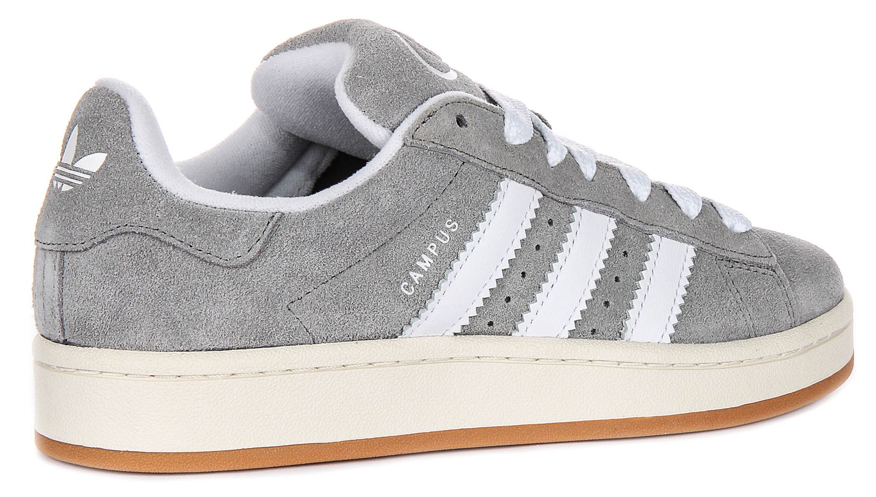 Adidas Campus Lace Up Stripes Suede Womens Sneakers Black White US 5 - 11 |  eBay