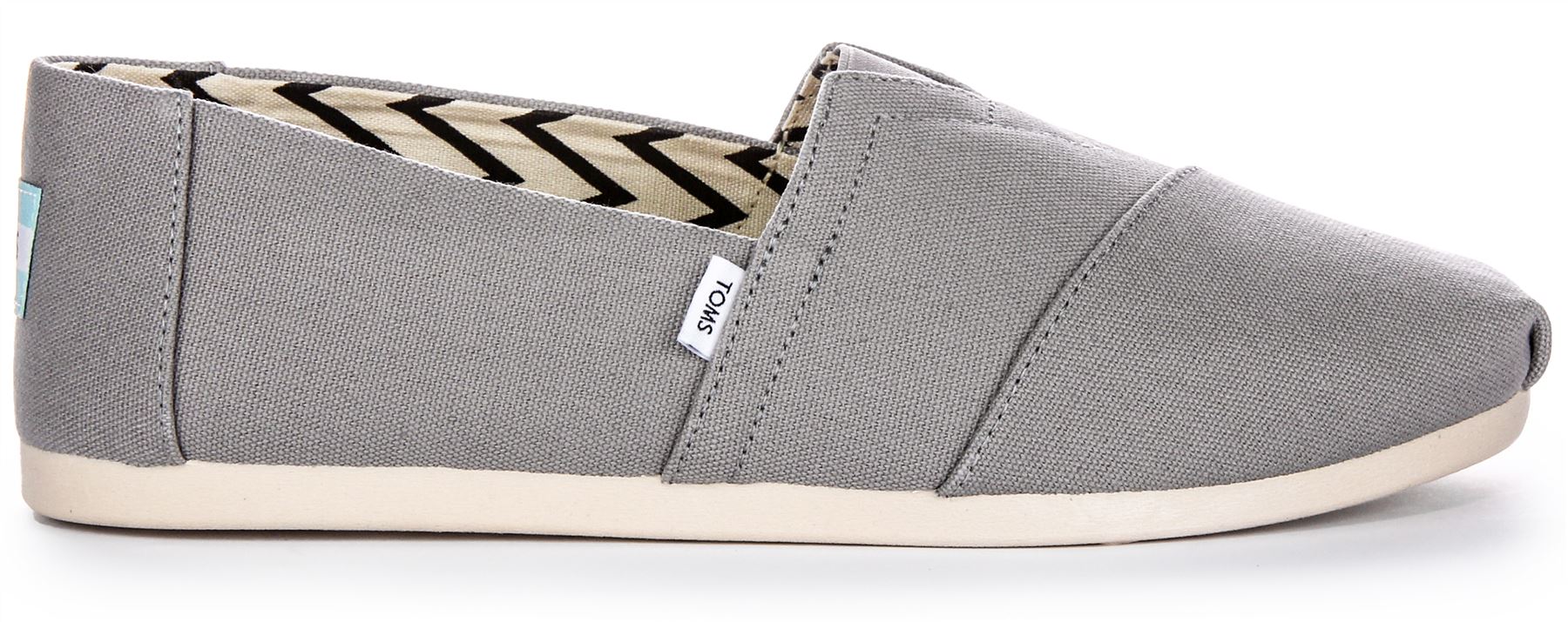 Toms Alpargata Eco Fibre Canvas Espardrilles Mens Trainer Tray Grey UK 7 - 12