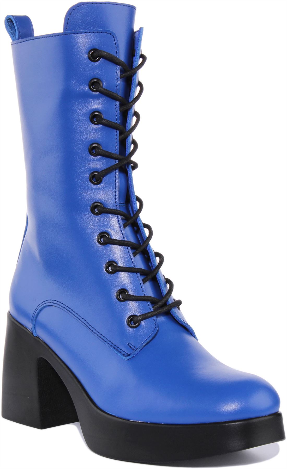 Justinreess England Frida Cuero Suave Botas de Plataforma Marrón Mujer EE. UU. 5 - 10 - Imagen 8 de 19