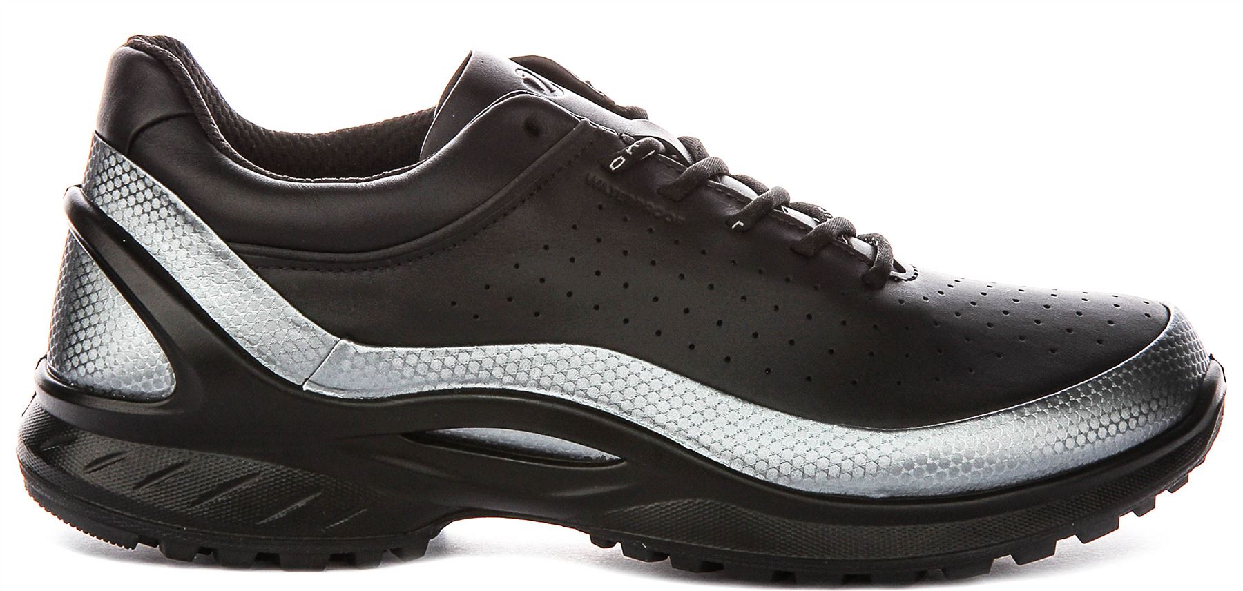 Ecco Biom Energi M Outdoor Lace Up Mens Trainer In Black Silver UK 7 - 12