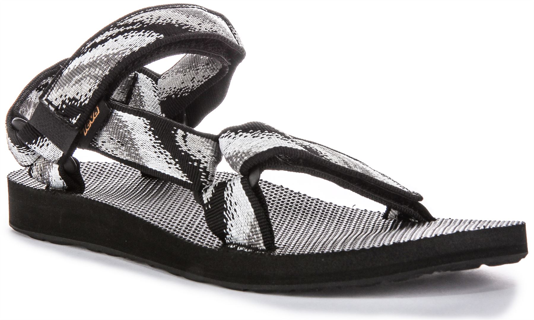 Teva Original Universal Back Strap Vegan Womens Sandals Black Multi US 6 - 9 - Picture 2 of 25