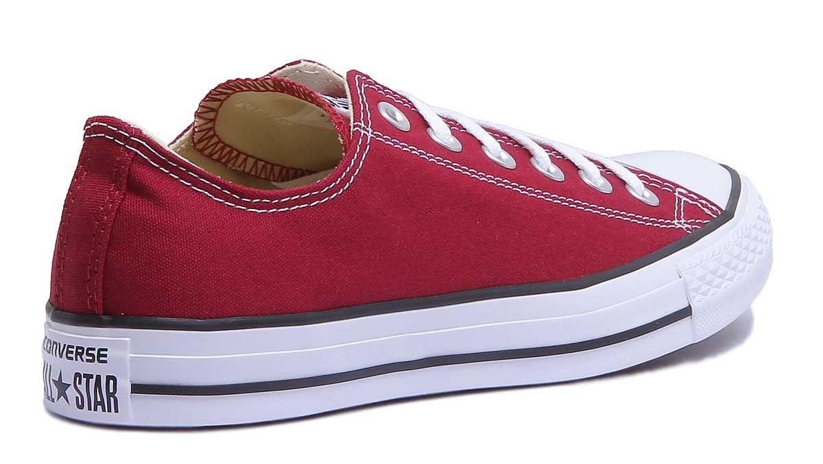 Converse M9691 All Star Unisex Lace Up Low Sneakers In Maroon Size US 7 - 13 | eBay صور جين Converse M9691 All Star Unisex Lace Up Low Sneakers In Maroon Size US 7 - 13 | eBay صور جين
