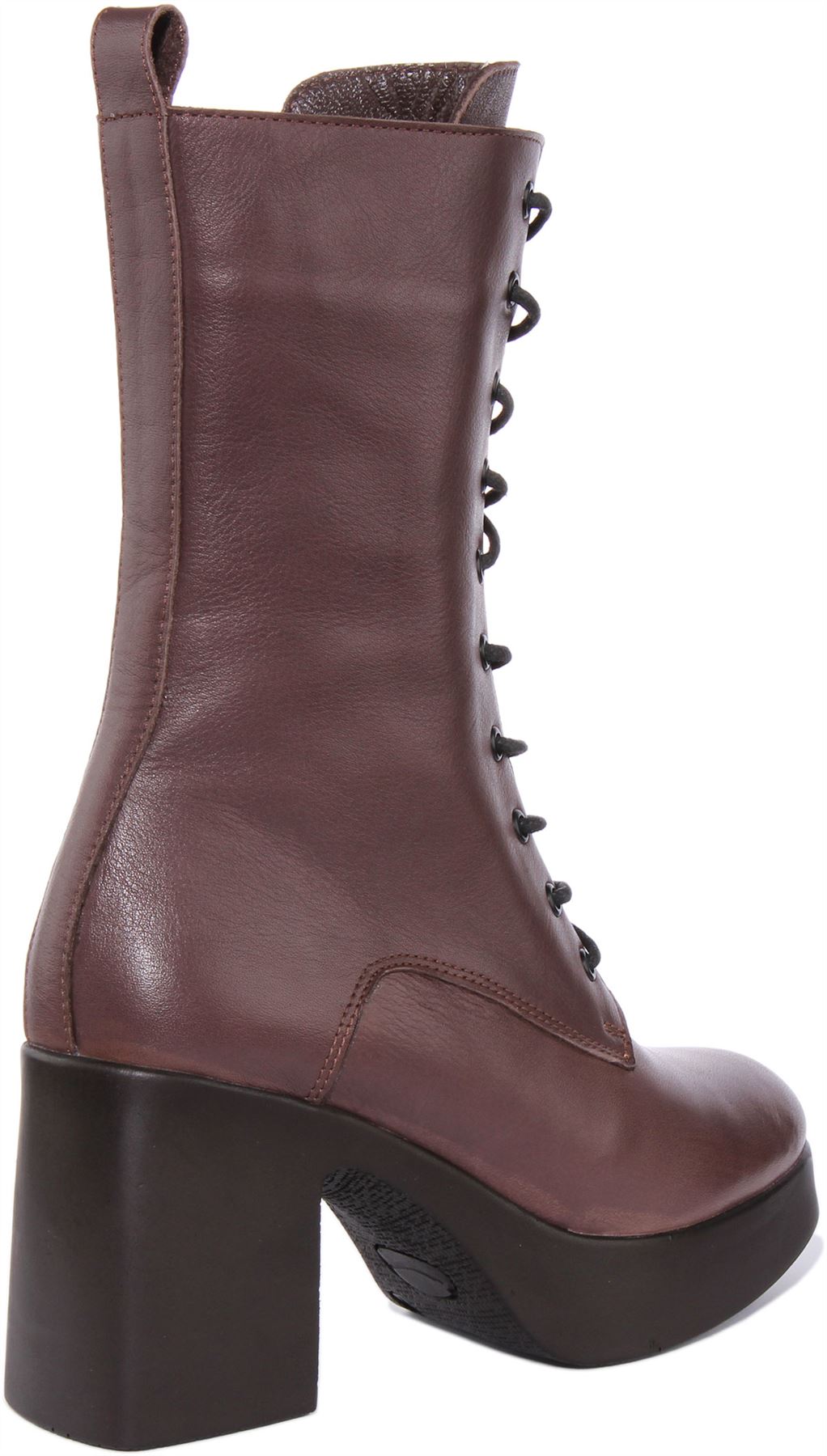 Justinreess England Frida Cuero Suave Botas de Plataforma Marrón Mujer EE. UU. 5 - 10 - Imagen 16 de 19