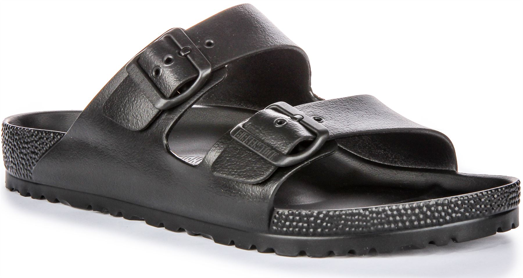 Birkenstock Arizona EVA Black Rubber Sandals Men\'s  41 US 8 Double Strap Slides Men main image 2