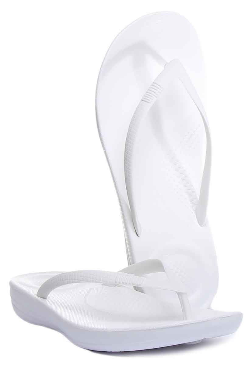 Sandalia Fitflop Iqushion ergonómica de espuma de aire de alto rebote para mujer bronce Reino Unido 5-11 - Imagen 36 de 37