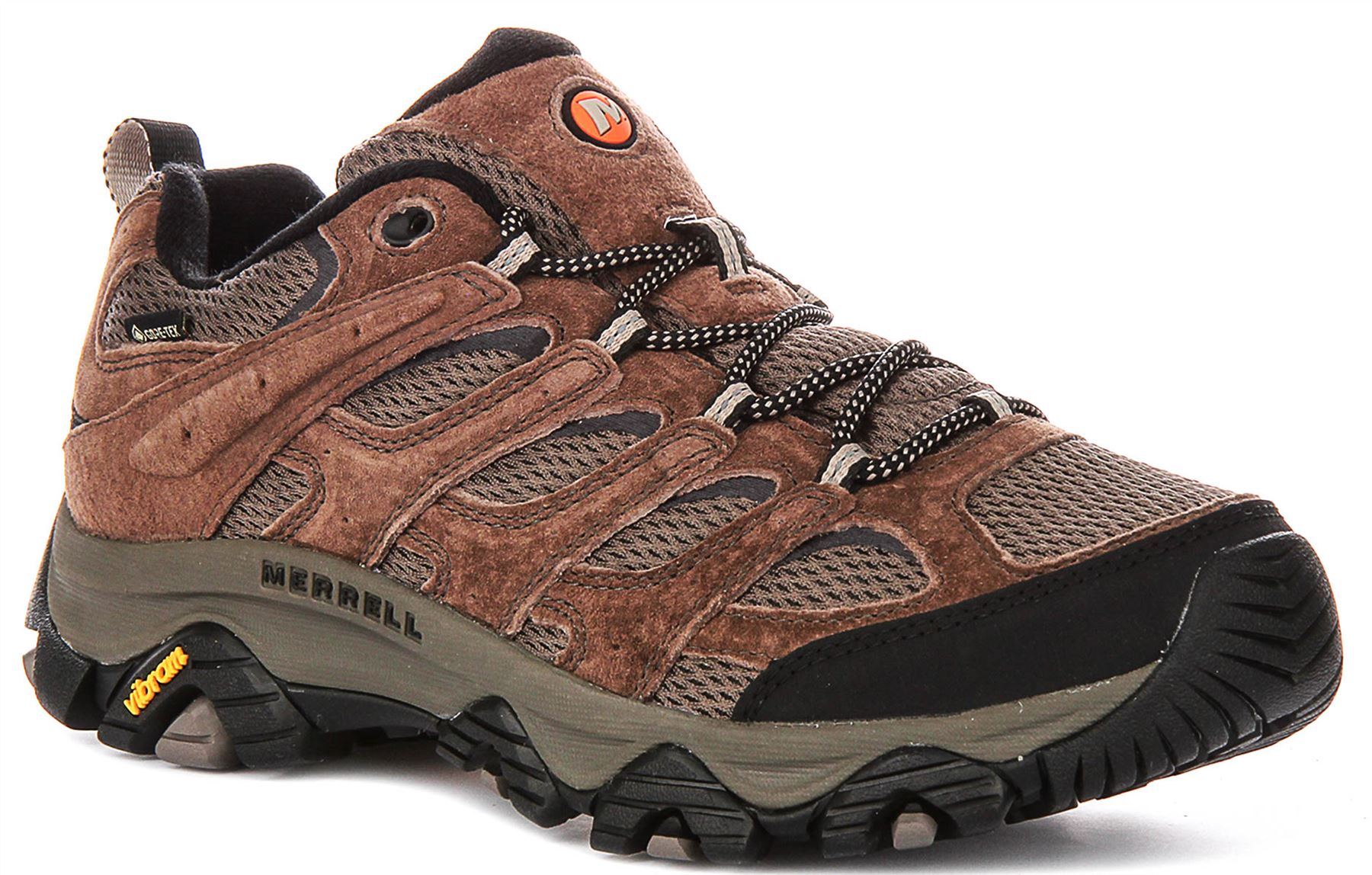 Merrell Moab Schnür Waterproof Wanderschuhe Grau Herren UK 7-12 Trail Schuhe