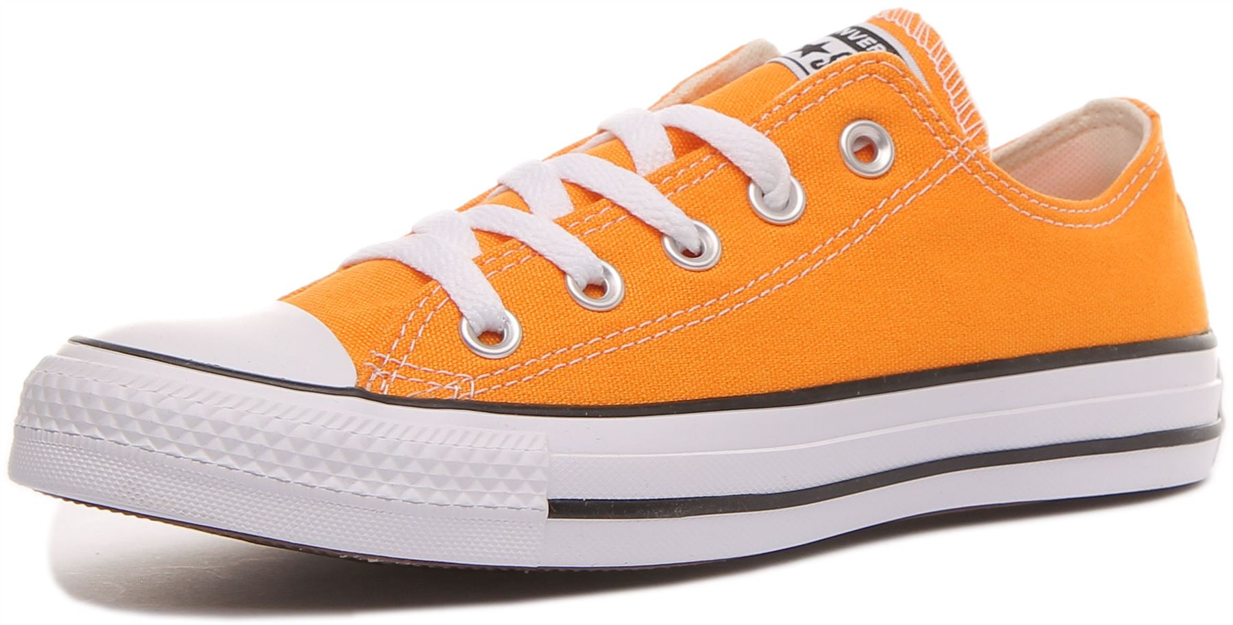 Converse All Star 170468C Ct Womens Low Top Sneaker In Orange US Size 5 -  11 | eBay