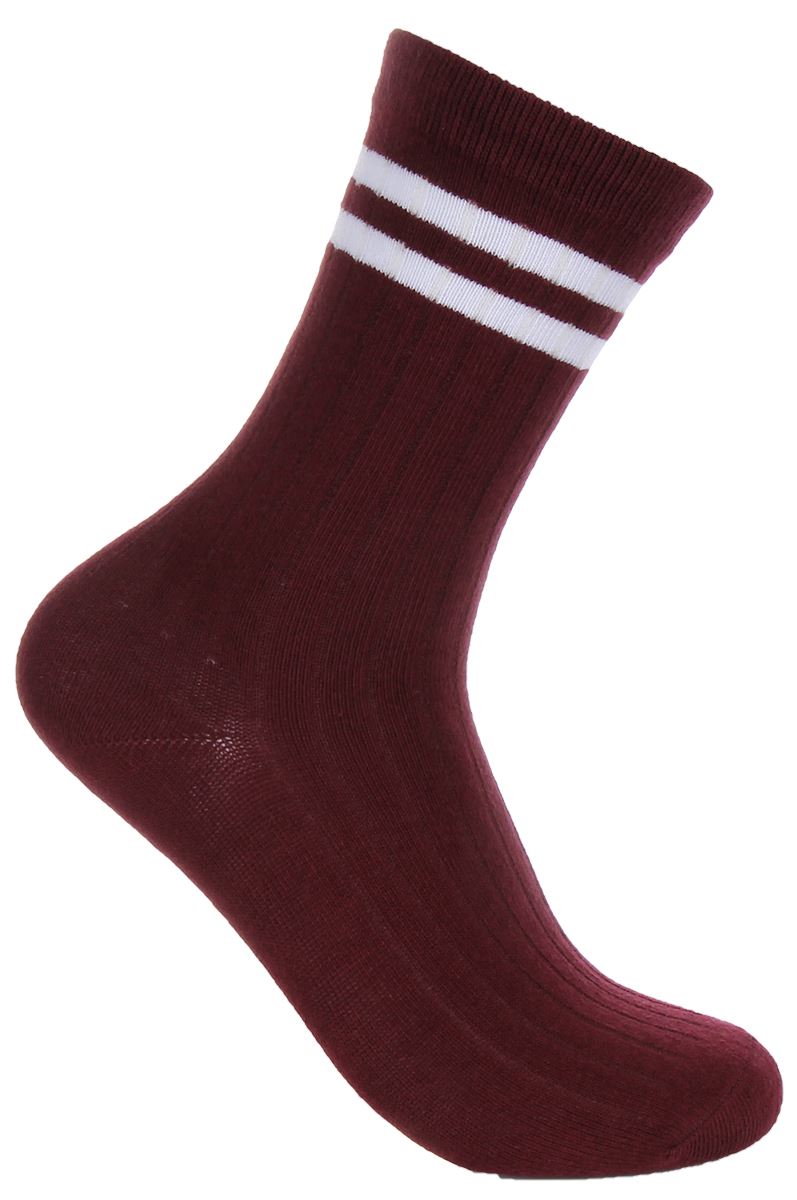 Justinreess England gestreifte Baumwollsocken für Herren Socken in grün 2er-Packungen - Bild 12 von 16
