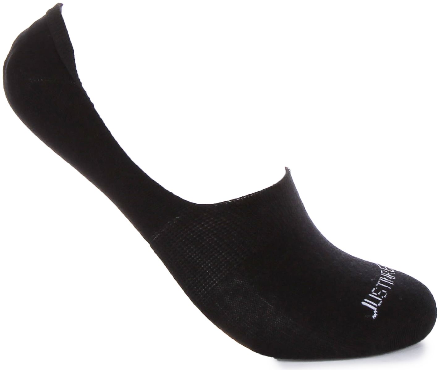 Justinreess England Invisible Cotton Socks For Men Socks In Black 2 Packs