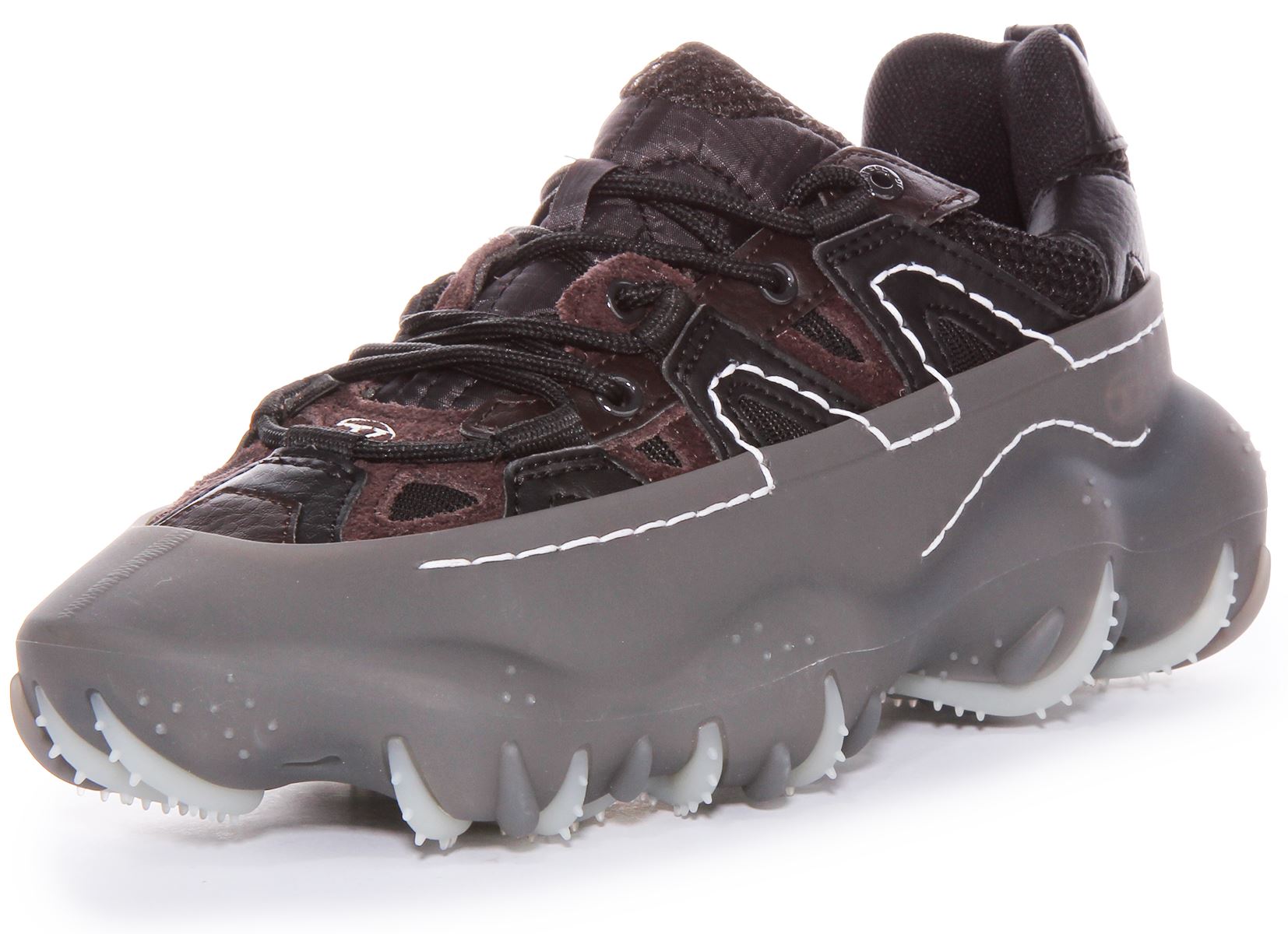 Diesel S-Prototype P1 Mens Sneaker In Black Grey Size US 7