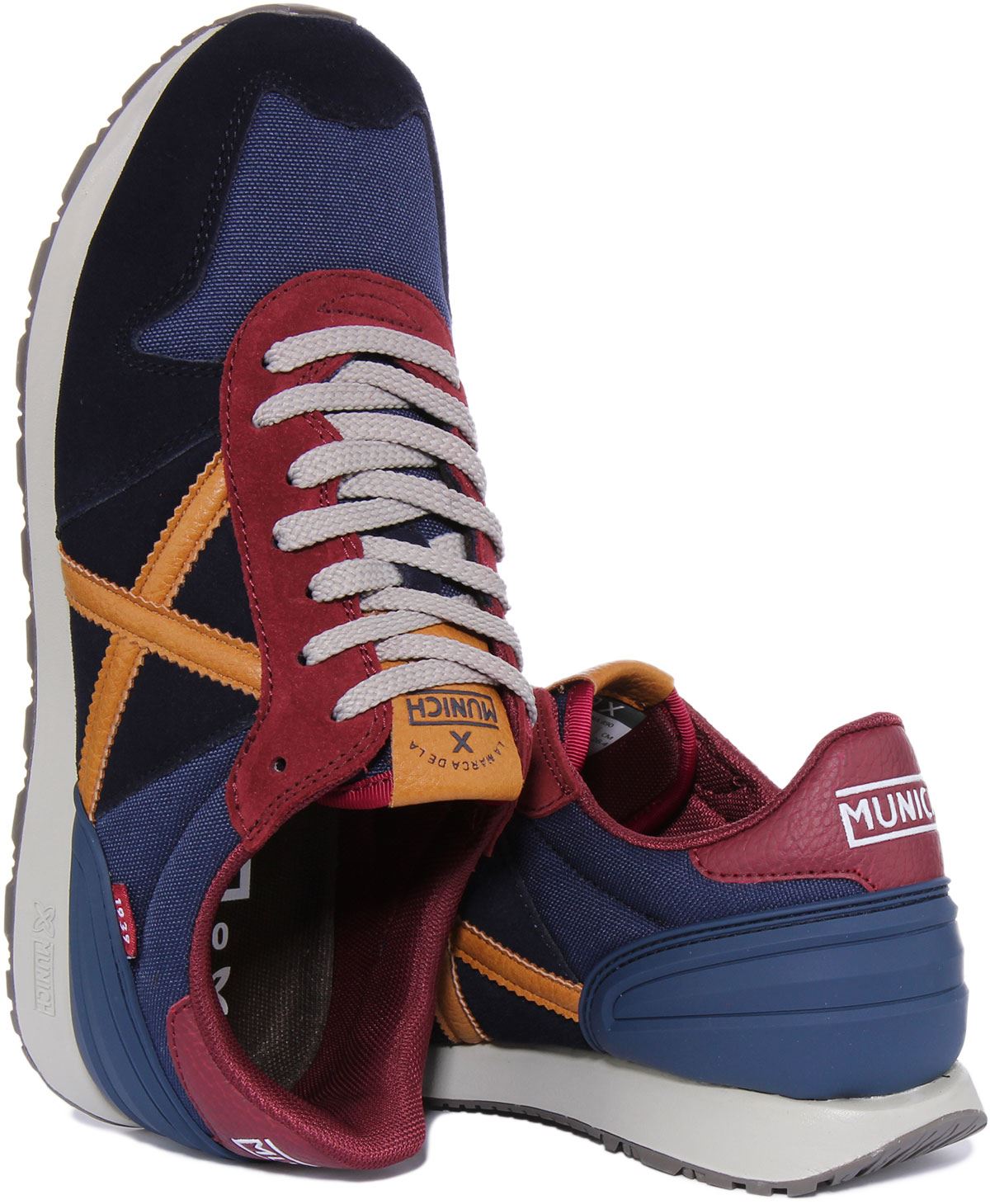 Entrenadores de Correr Munich Massana 490 para Hombre Retro en Marina Talla Multi Reino Unido 6 - 12 - Imagen 10 de 12