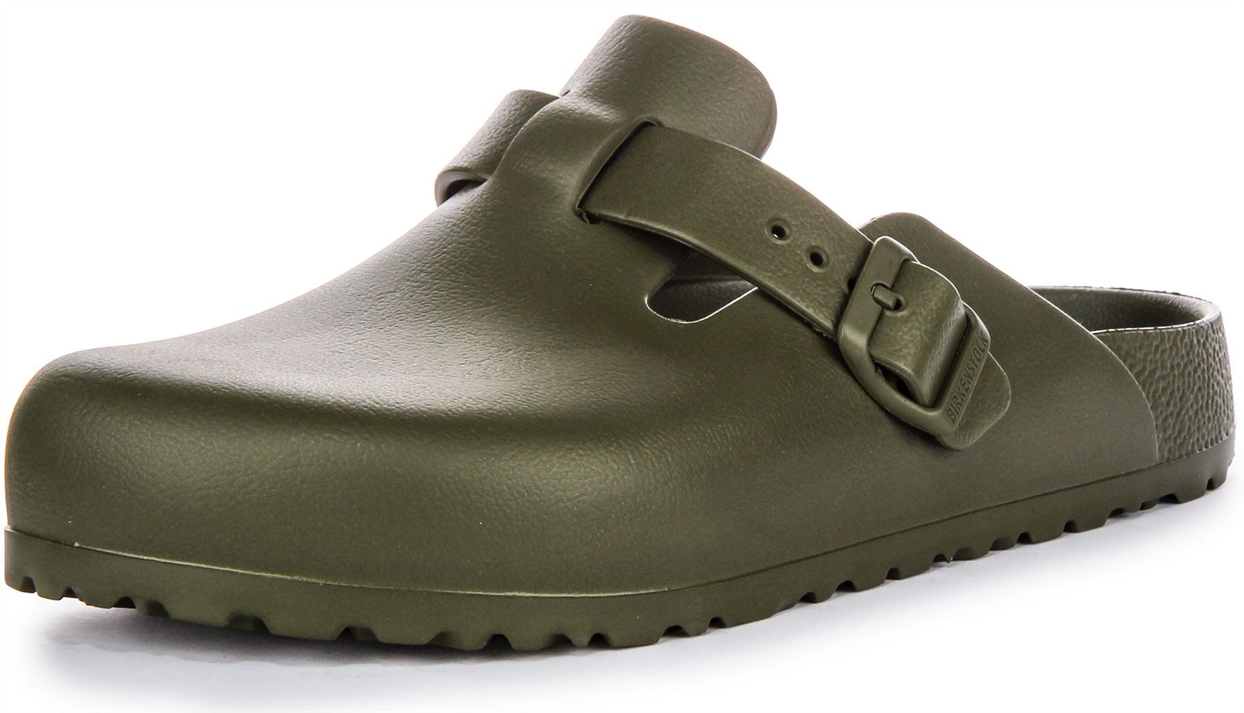 Birkenstock Slider Boston Eva Womens Sandal Khaki UK 3 - 8 - Picture 7 of 13