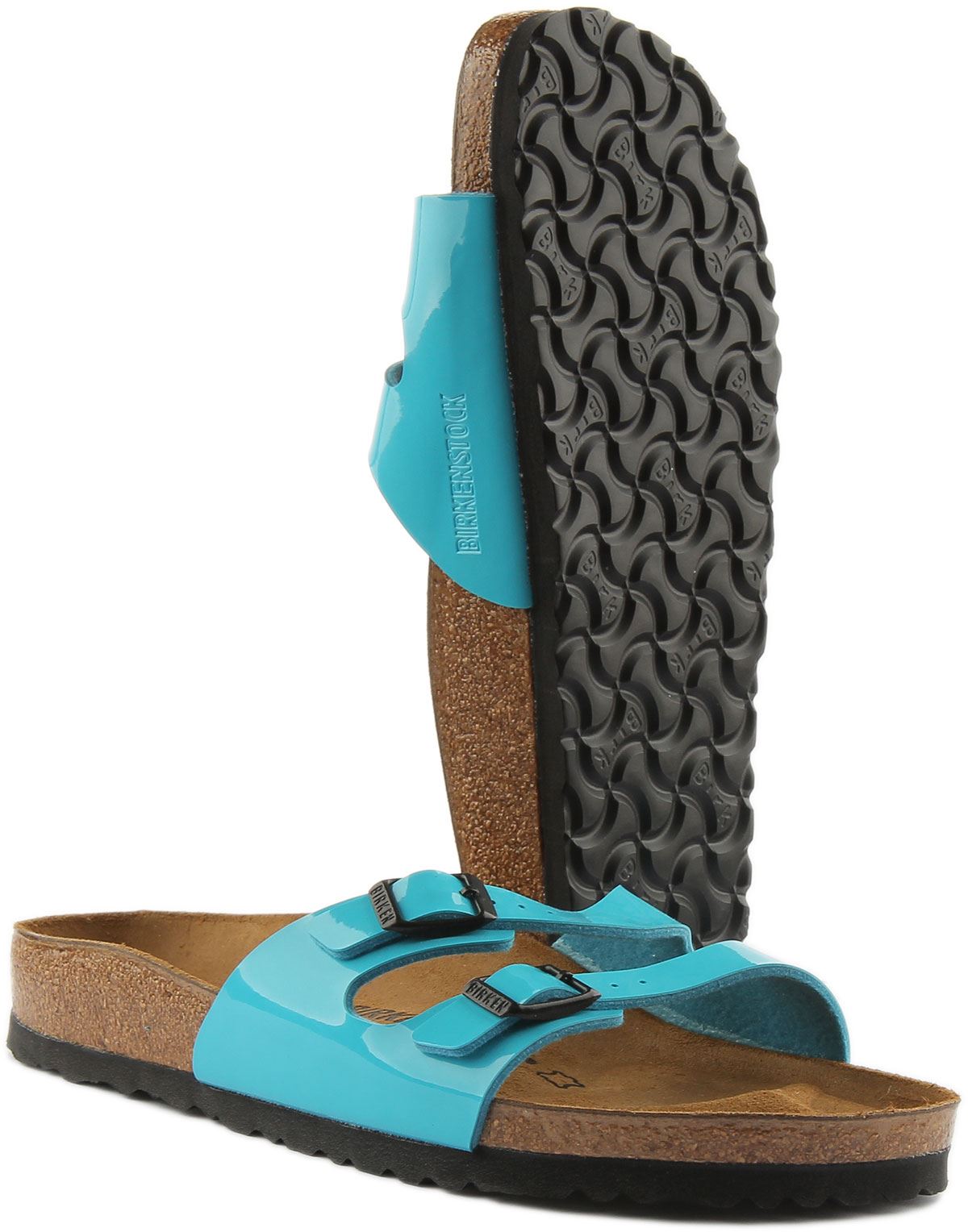 Birkenstock Ibiza Adjustable Double Strap Sandals Sea Blue Womens UK 7 - 8 - Picture 11 of 12