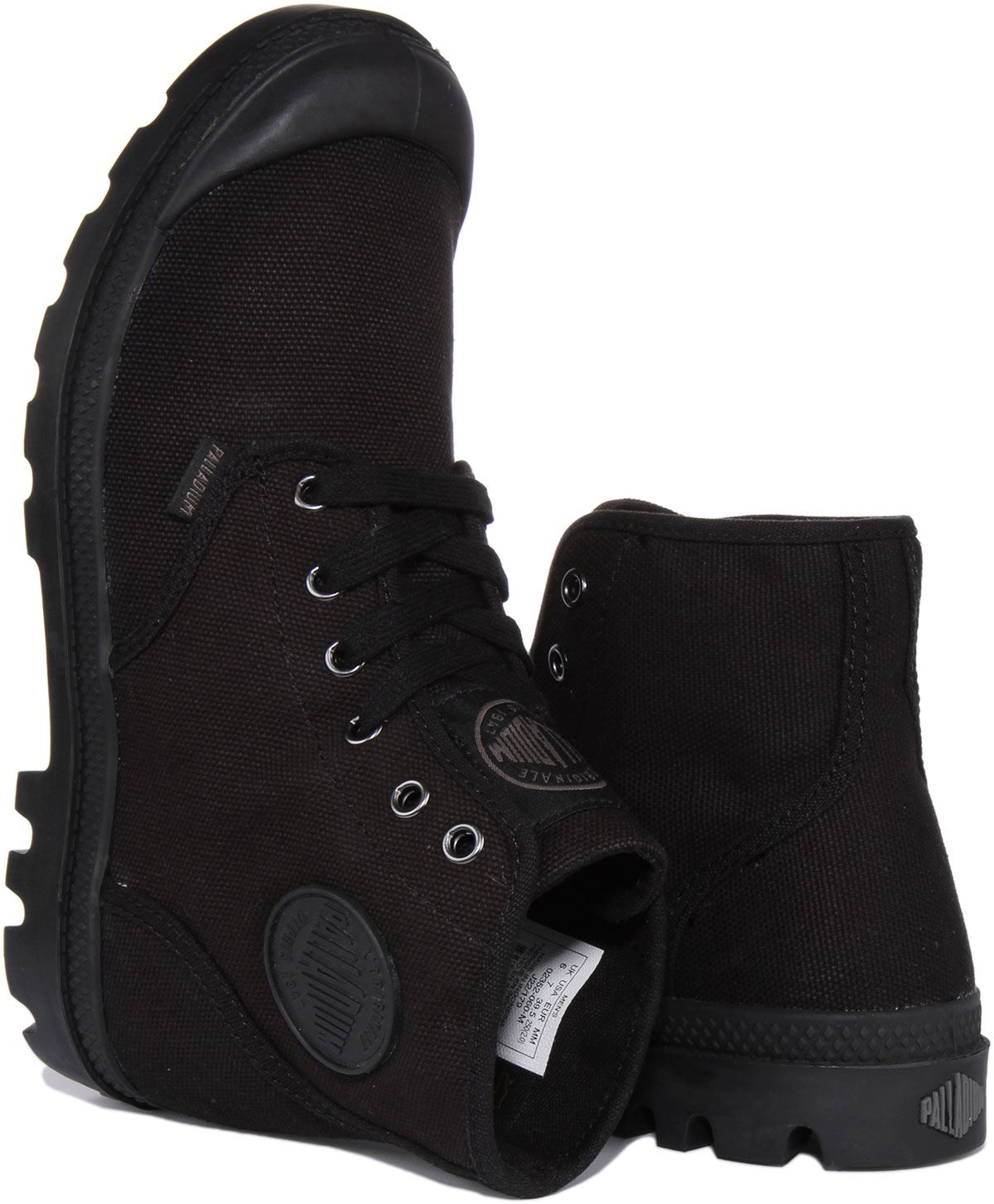 Palladium Pampa Hi Men's Comfort Vegan Ankle Boots In Blue Black Size UK 4 - 12 - Picture 5 of 25