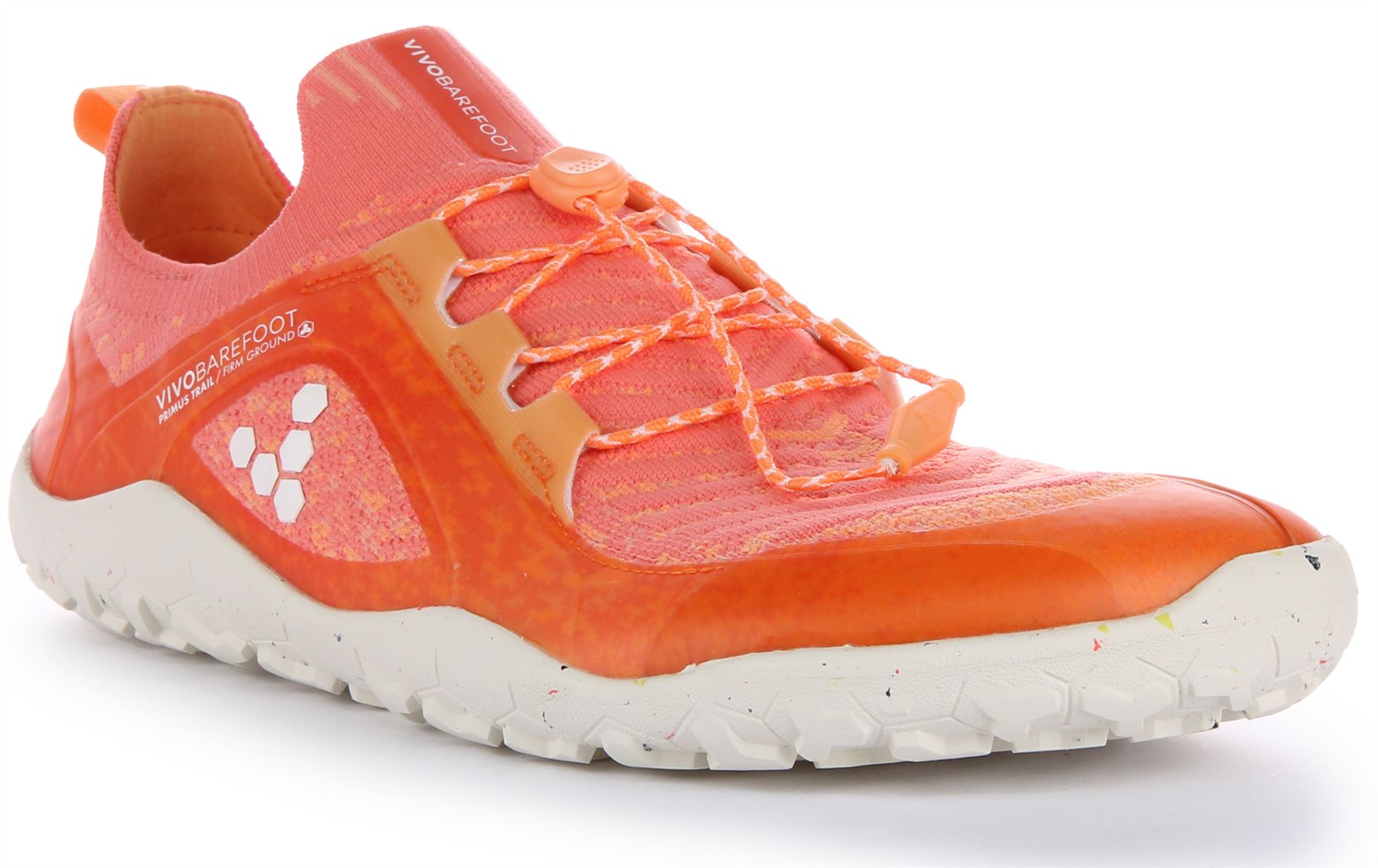 Size 10 - Vivobarefoot Primus Trail SG Orange Vivobarefoot Primus Trail III SG Woman | mud, snow, wet terrains main image 4