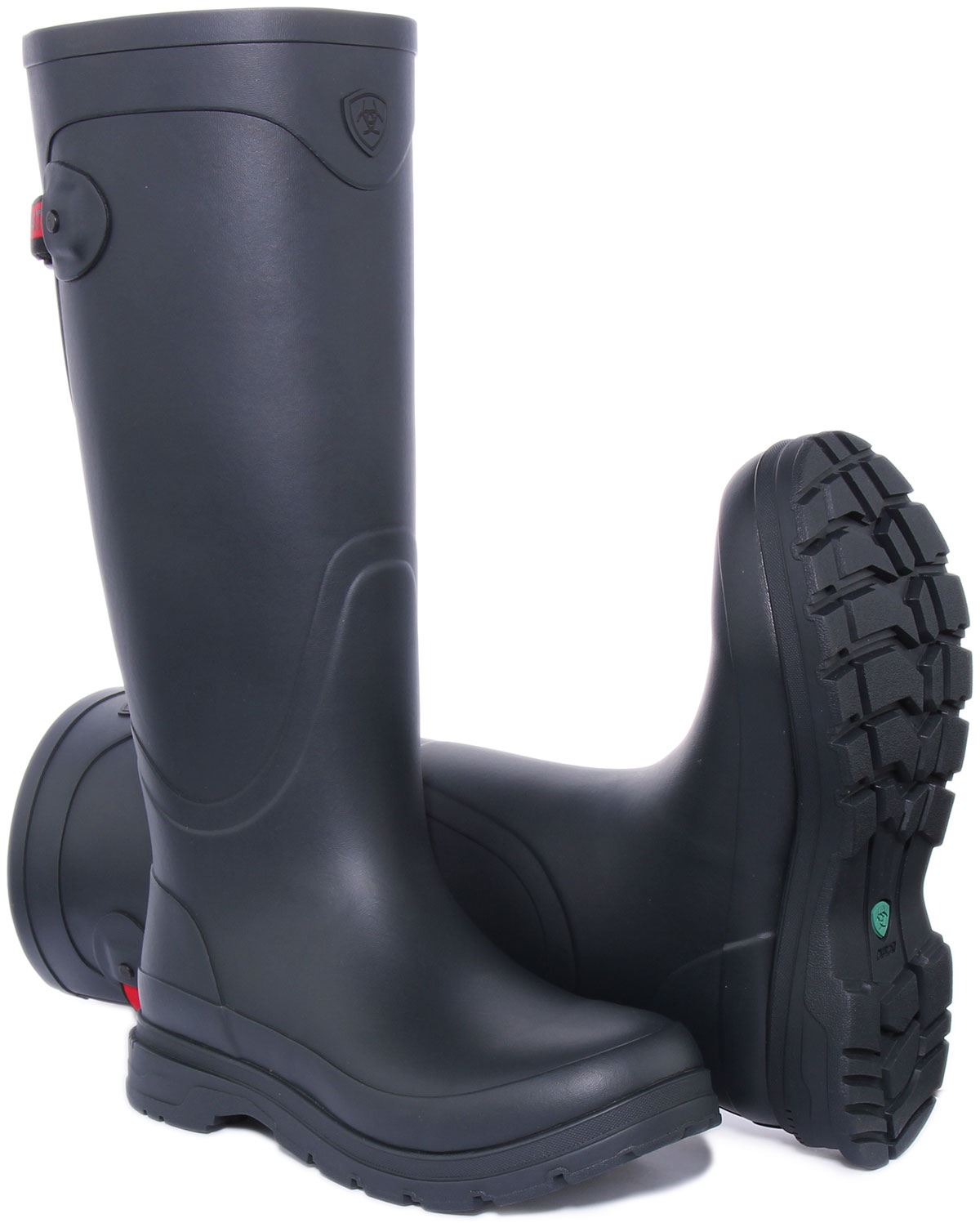 Ariat Kelmarsh Adjustable Strap Lightweight Wellies Womens Boots In Navy 3 - 7 - Picture 11 of 12