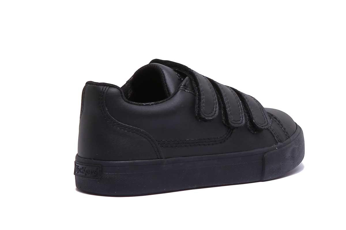 KICKERS Tovini Viaje KICKERS H Joven Unisex Zapatos en Negro Talla UK 12-1 - Imagen 5 de 7