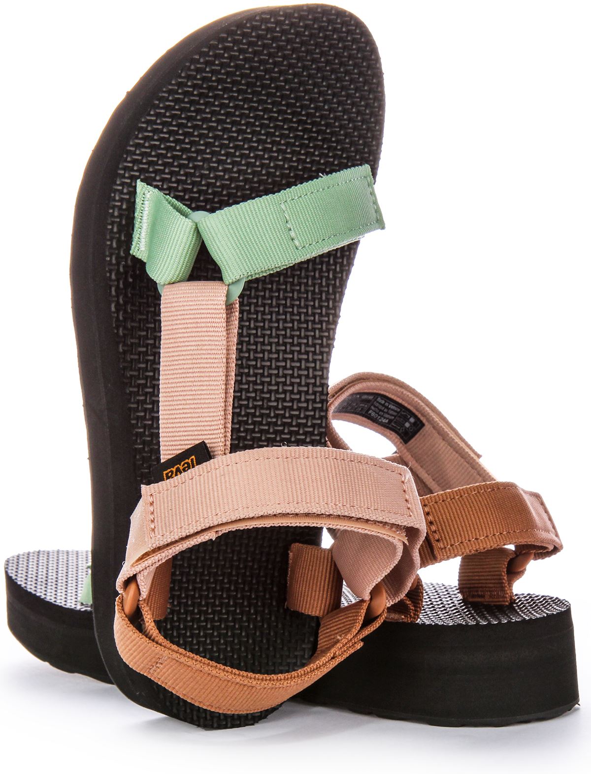 Teva Midform Universal Open Toe Strap Vegan Womens Sandal Beige Brown UK 3 - 8 - Picture 23 of 37