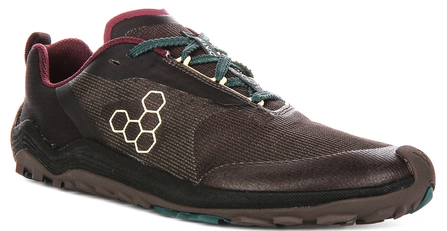 Vivobarefoot Primus Trail Fl Off Road Grip Mesh Damen Sneaker in Schokolade UK 4 9 34590₽