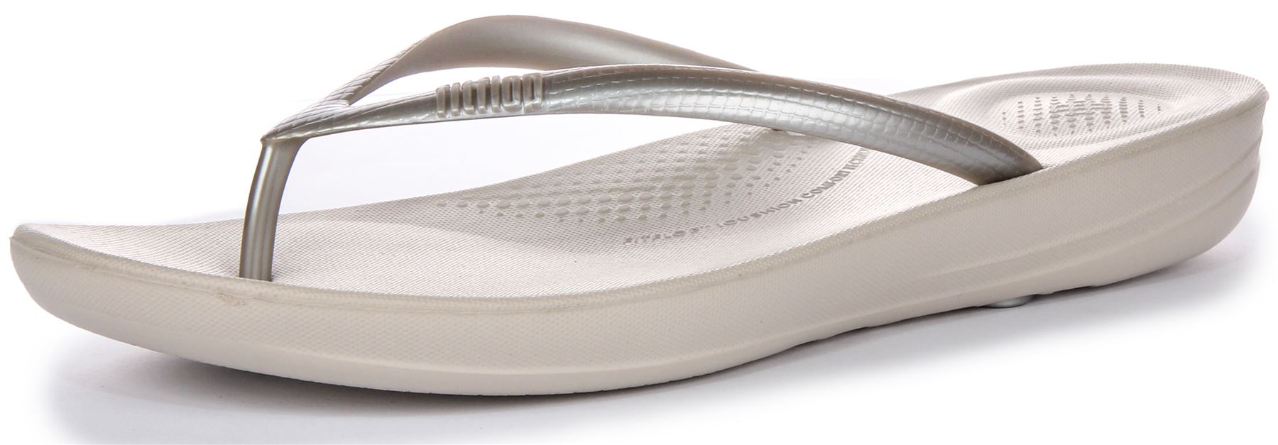 Sandalia Fitflop Iqushion ergonómica de espuma de aire de alto rebote para mujer bronce Reino Unido 5-11 - Imagen 31 de 37