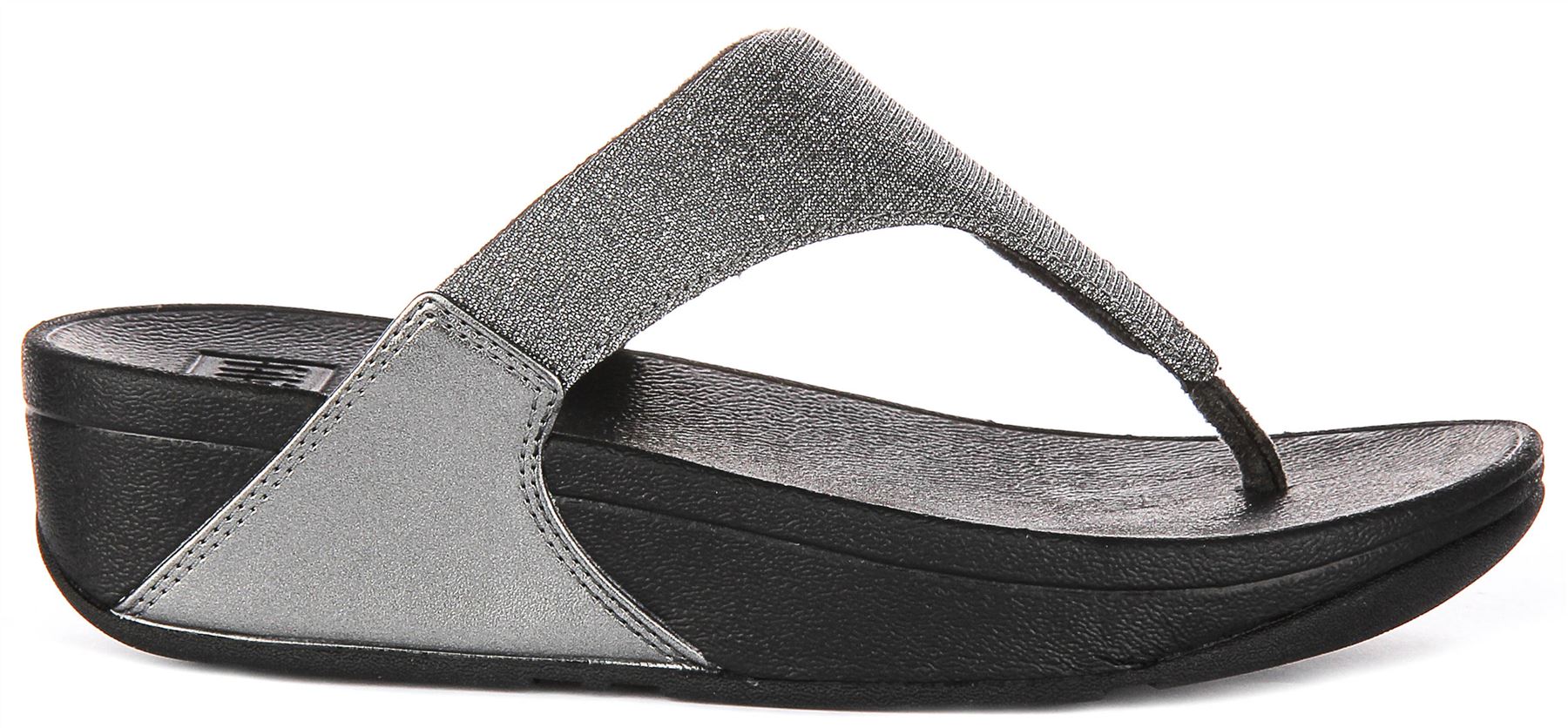 Sandalia Para Mujer Fitflop Lulu Shimmerlux En Pewter UK 3 - 8 - Imagen 21 de 25