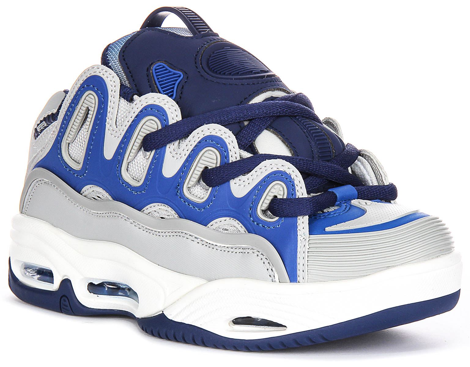 OSIRIS Suela Gruesa Cordones Zapatilla Skate Hombre en Negro Gris Ru 4-12 - Imagen 26 de 37