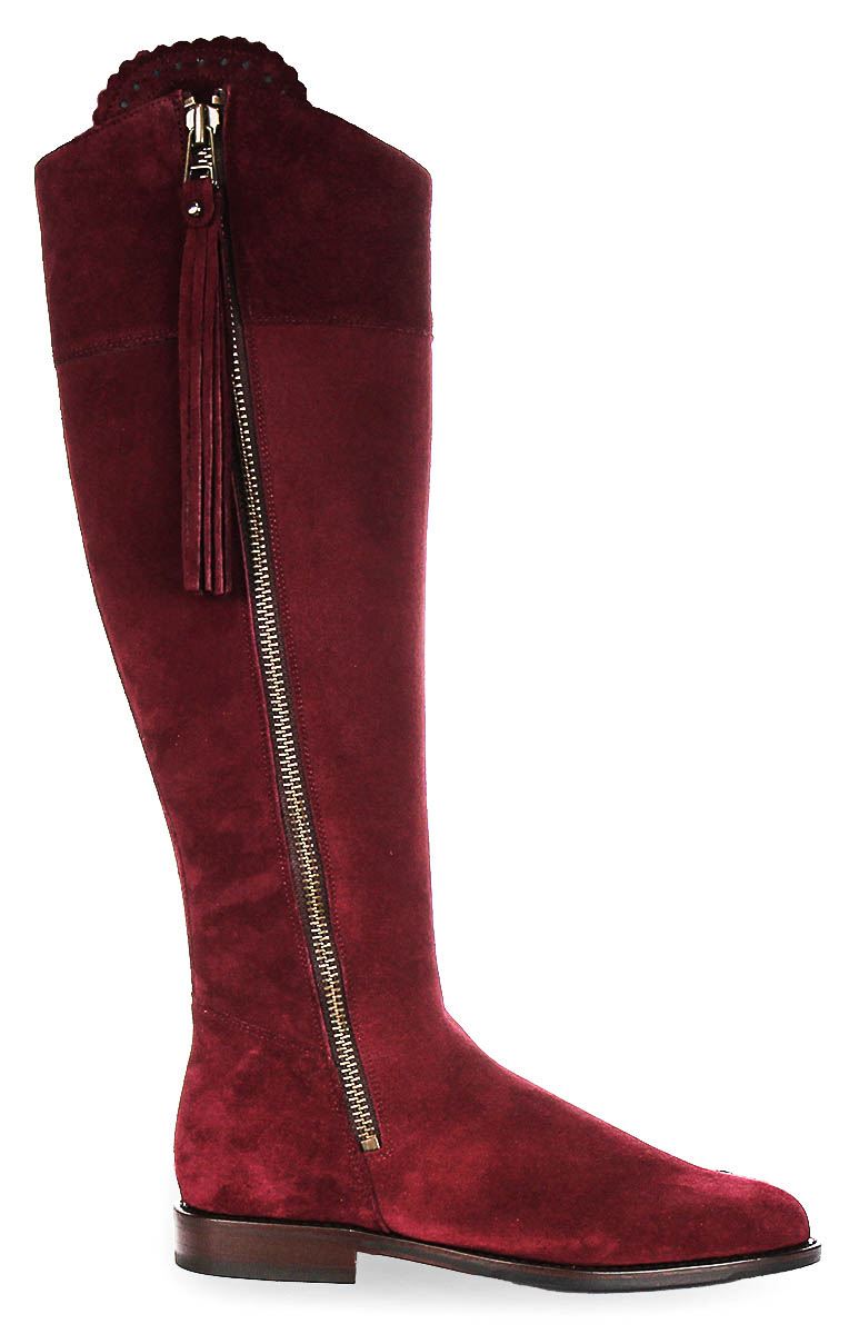 Justinreess England Valentina Sporty Tall Tassel Womens Boot Navy US 5 - 11 - Picture 15 of 37
